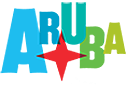 Colorful Aruba logo.